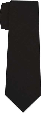 Black Linen Tie LT-1